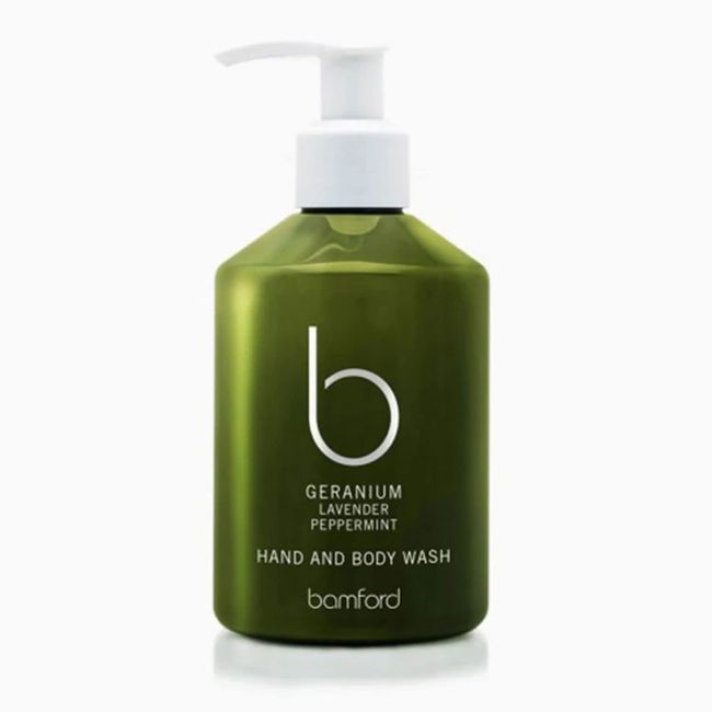 bamford Geranium Hand & Body Wash Body Soap, 8.5 fl oz (250 ml) (x1)