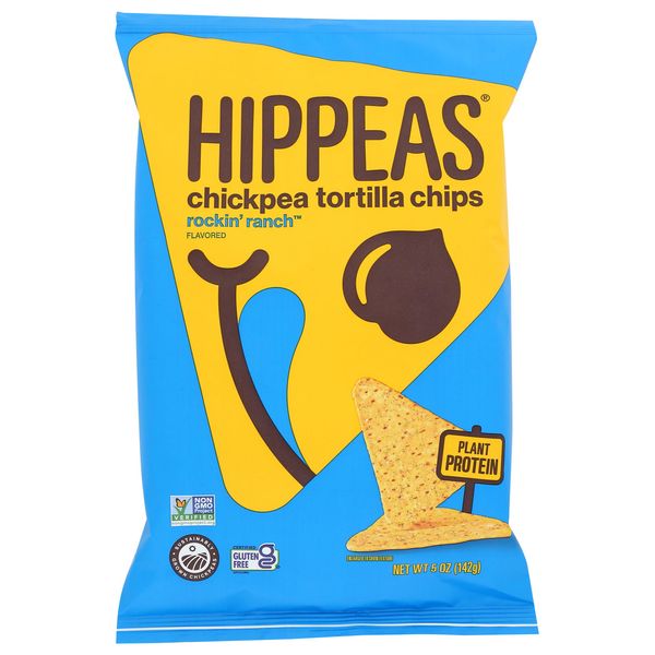 HIPPEAS Rockin Ranch Chickpea Tortilla Chips, 5 OZ