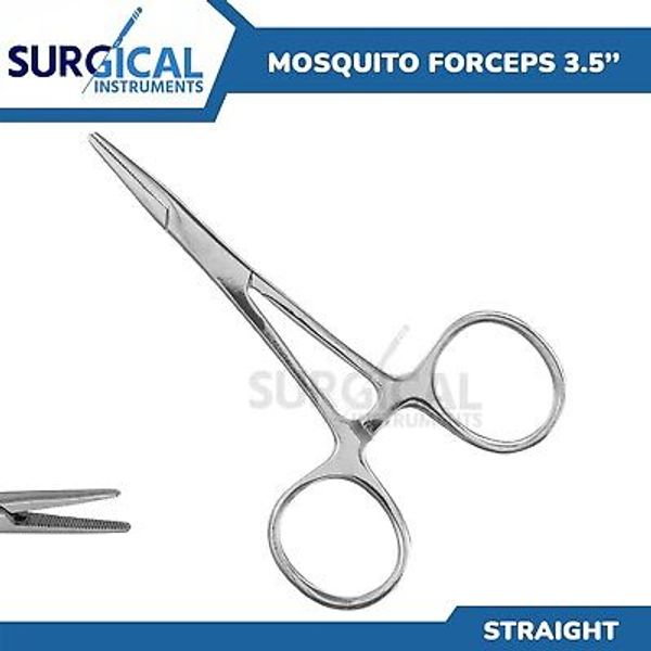 Mosquito Forceps 3.5'' Straight Surgical & Veterinary Instruments German Grade