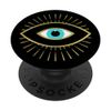 PopSockets Yellow Evil Eye Black PopSockets Swappable PopGrip