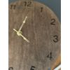 Hand. Made. Round.  Clock