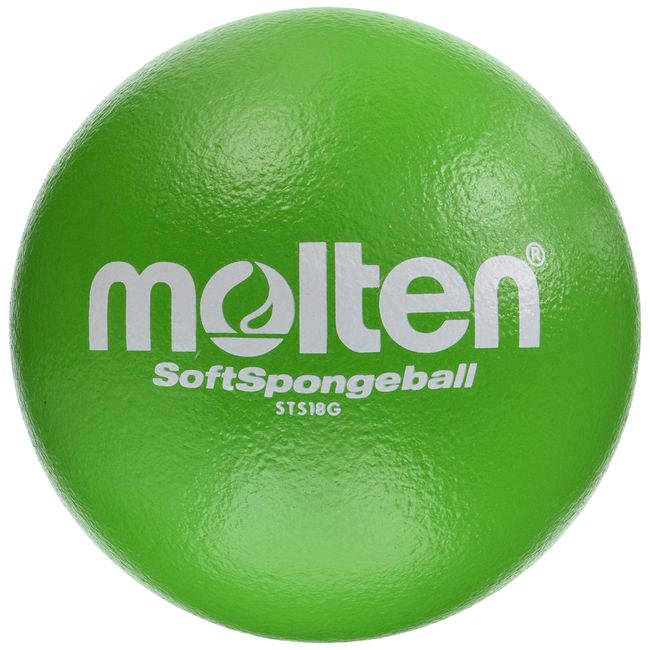 Molten STS18G Soft Sponge Ball, 7.1 inches (18 cm), G Green