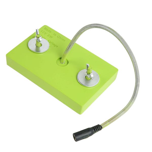 Heated Bird Perch Platform, 5W 12V Electric Heated Perch for Parrots, Chinchillas, Thermostatic Bird Warmer for Cage, Constant Temp Heater Stand Board