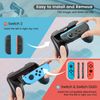 Tawd 2 Pack Controller Grip Compatible with Switch & Switch OLED & Switch 2 Joy Con Controllers, Family Sports Party Pack Switch Accessories, Switch Grips Attachment