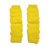KWC - Ruched Ruffles Solid Baby Leg Warmer/Leggings (One Size, Yellow)