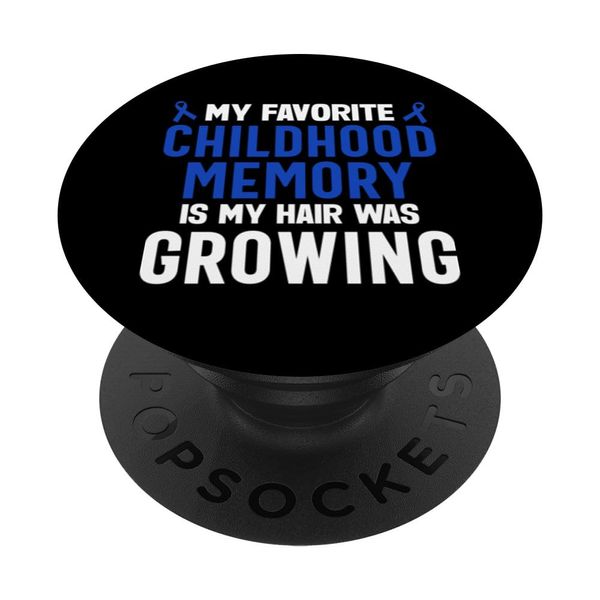 Alopecia Warrior Hair loss PopSockets Swappable PopGrip