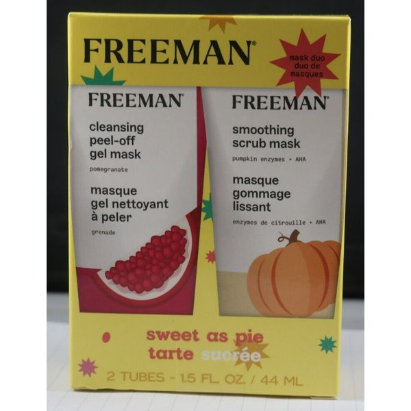 Freeman Face Mask Duo Set 2 Tubes Gift Set 1.5oz ea - All is Calm