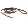Leopard Print Dog Leash, Several Variations (1/2" x6', Brown)