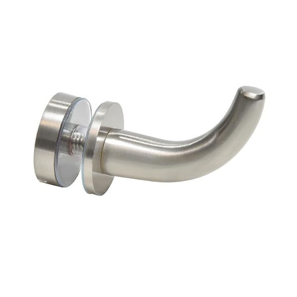 C.R. Laurence DRH1BN CRL Brushed Nickel Designer Robe Hook