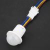 Sensor Switch, Motion Light, MR-HW06A/MR-HW08F LED Automatic Auto Infrared Motion Sensor Detector Light Switch, 1-40W(MR-HW06A)
