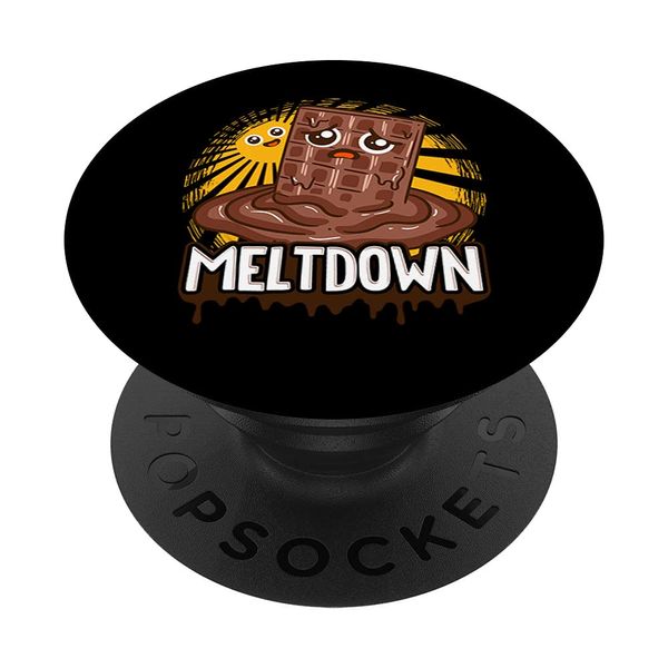 Chocolate Lovers Candy Chocolate Bar Meltdown PopSockets Swappable PopGrip