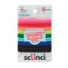 Scunci Multicolor No Damage Hair Elastic Ties, 18ct