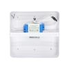 G.W.S® 6W+3W Blue Edge Lit Square LED Surface Mounted Panel Downlight Ceiling Light Day White, LED Driver Included