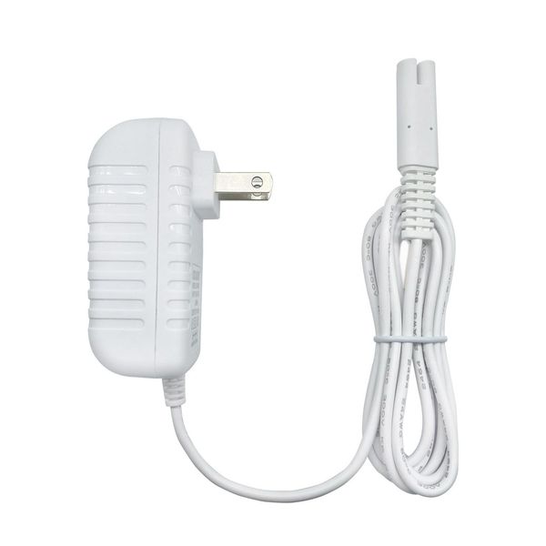 Charger for Waterpik WP360 WP360W WP450 WP450W WP462 WP462W YLA-03010 Water Flosser Replacement Adapter Power Cord 3V 5.9Ft - (Only Compatible with 2 Prong Connector Series)