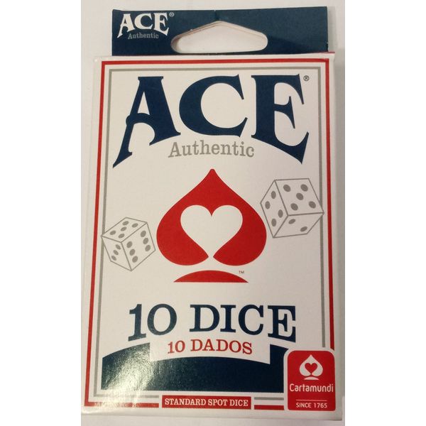 ACE Authentic Dice - 10 Pack