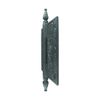 Black Wrought Iron Butterfly Hinge 7.5" H x 4.75" W Steeple Tip Rust Resistant