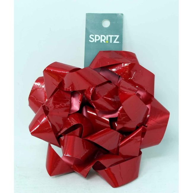 Spritz Red Gift Accessory Bow 1 Count