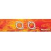 Exhaust Gasket-2-Bolt, 1-3/4" Port