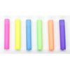 Nippon Rikaku Dustless Fluorescent Chalk, DCK-72-R, Red, 72 Count