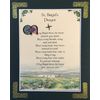 St. Brigid's Prayer - 8x10 Blessing with Green Matting