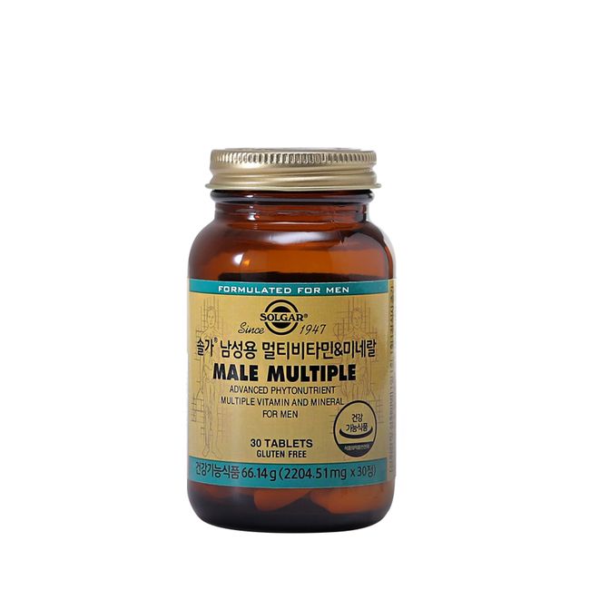 Solgar Men&#39;s Multivitamin Mineral 30 tablets