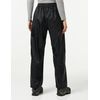 Regatta Womens Pack It Waterproof Over Trousers,Black-Medium