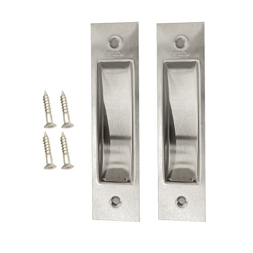 SUS304 Sliding Door Handle Pull Stainless Steel Boat Bottom Pull 4.1 inches (105 mm) [4 Pieces with Screws] Door Sliding Door Pull Handle Pull Handle Hardware