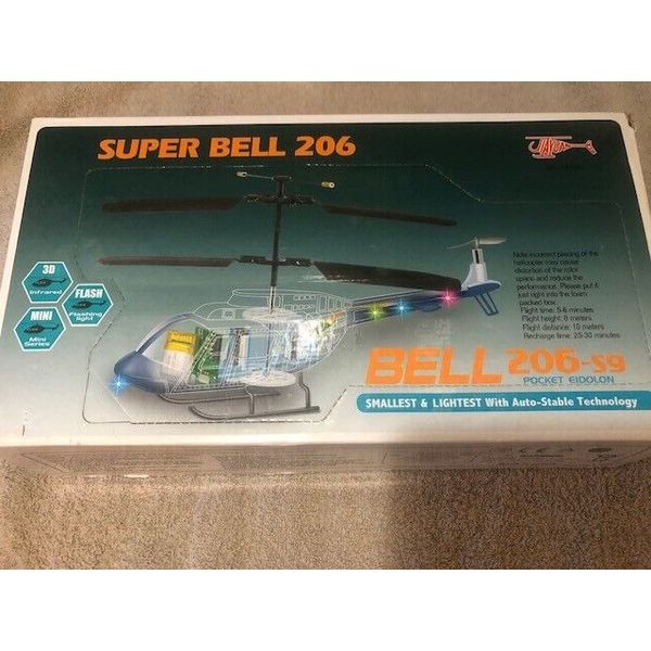 Super Bell 206 Remote Control Helicopter