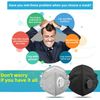 ZAWTR 1 Pcs Face Mouth Breathing Protection