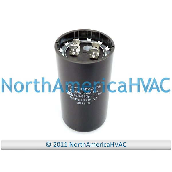 Motor Start Capacitor 460-552 MFD 110 125 VAC Volt Replaces Supco CS460-552X110