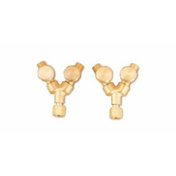 Y CONNECTOR TWO WAY OXYGEN