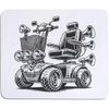 'Fancy Mobility Scooter' Mouse Mat/Desk Pad (MO00036704)