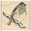 Penny Black Winter Perch Wood-Mounted Stamps