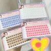 Short False Eyelashes [Gradient Blue] 60pcs