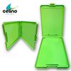 A4 Clipboard Box File with Storage Plastic Folder Document Filling Case Office - Pink