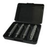 4PC Damaged Screw Extractor Drill Bits Set Easy Out Stripped Screw Remover Tool