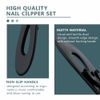 Extra Large Sharp Toe Nail Clippers Heavy Duty Hard Thick Nail Cutter Stainless