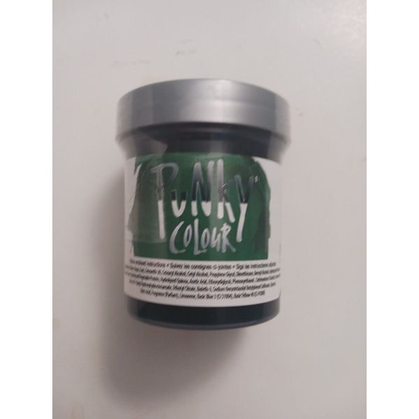 NEW Punky Colour Alpine Green 3oz semi-permanent color hair dye 35+ Washes