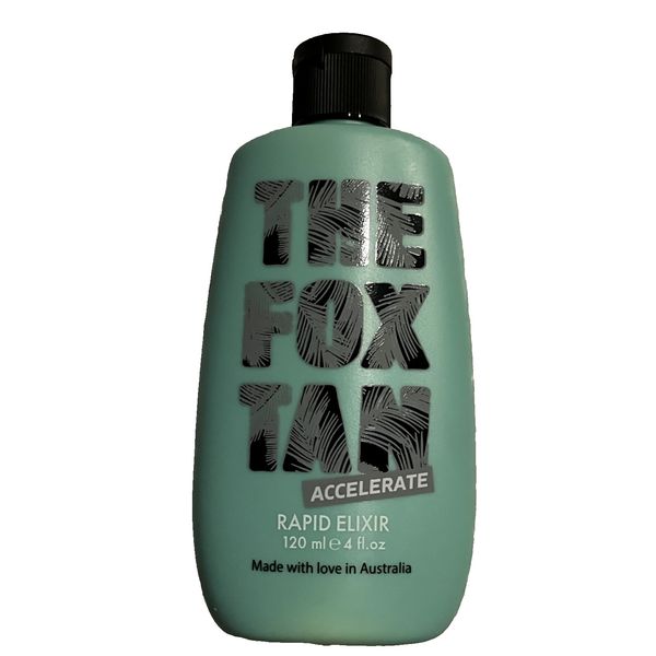 The Fox Tan RAPID ELIXIR Tanning Lotion Accelerator 4oz / 120ml New