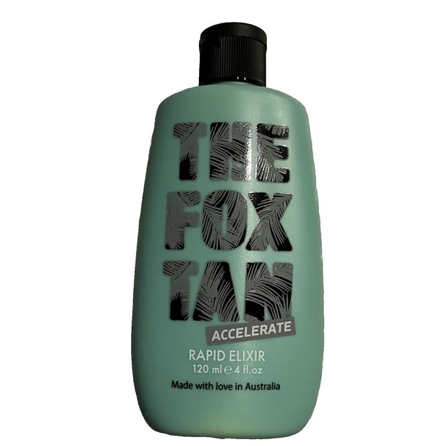 The Fox Tan RAPID ELIXIR Tanning Lotion Accelerator 4oz / 120ml New
