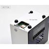 ElectroCookie Raspberry Pi 5 Case, Aluminum Mini Tower Case with Fan and Colour Changing Ambient Light (Silver)