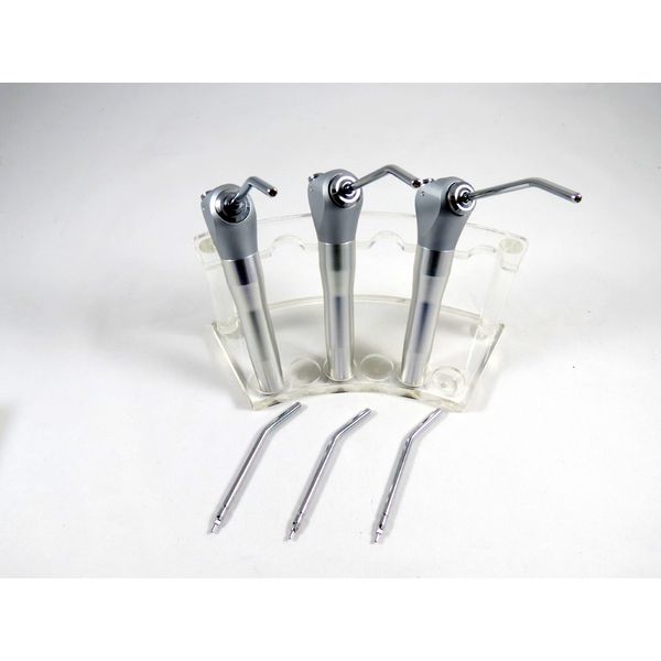 3 Way Dental Syringe Triple w/ 2 Air - Water Nozzles + Case Kit 3/Pcs STAR5