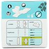 Natracare Slim Fitting Ultra Pads with Wings, Regular, Made with Certified Organic Cotton, Ecologically Certified Cellulose Pulp and Plant Starch (12 Pack, 168 Pads Total)