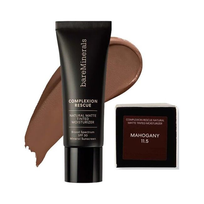 BareMinerals Complexion Rescue Nat.Matte Tint Moisturizer-Mahogany11.5, EXP10/24