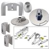 Tecnoseal Anode Kit w/Hardware - Mercury Bravo 3 2004 - Magnesium