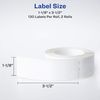 Avery Direct Thermal Address Labels, 1-1/8" x 3-1/2", White, Comparable to DYMO 30251, 130 Blank Labels per Roll, 2 Rolls, 260 Total (4150)