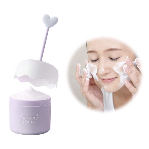 Detergente per il viso Foamer Cup Cute Face Cleanser Bubbler Travel Skin Care Foam Maker Portable Face Maker Cup for Girl Face Wash Shower Tools