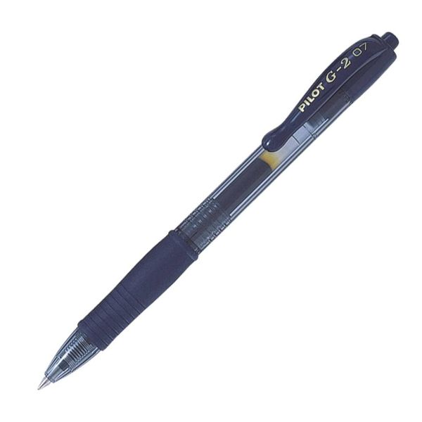 Pilot G207 Retractable Gel Rollerball 0.7 mm Tip - Blue Black, Single Pen