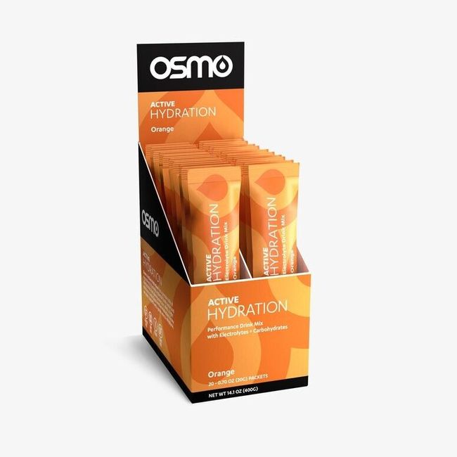 Osmo Nutrition Active Hydration, 70 Individual Packs, Drink Mix Orange Flavor