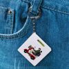 Azeeda 'Mobility Scooter Man' Keyring Tape Measure/Spirit Level Tool (KM00022167)